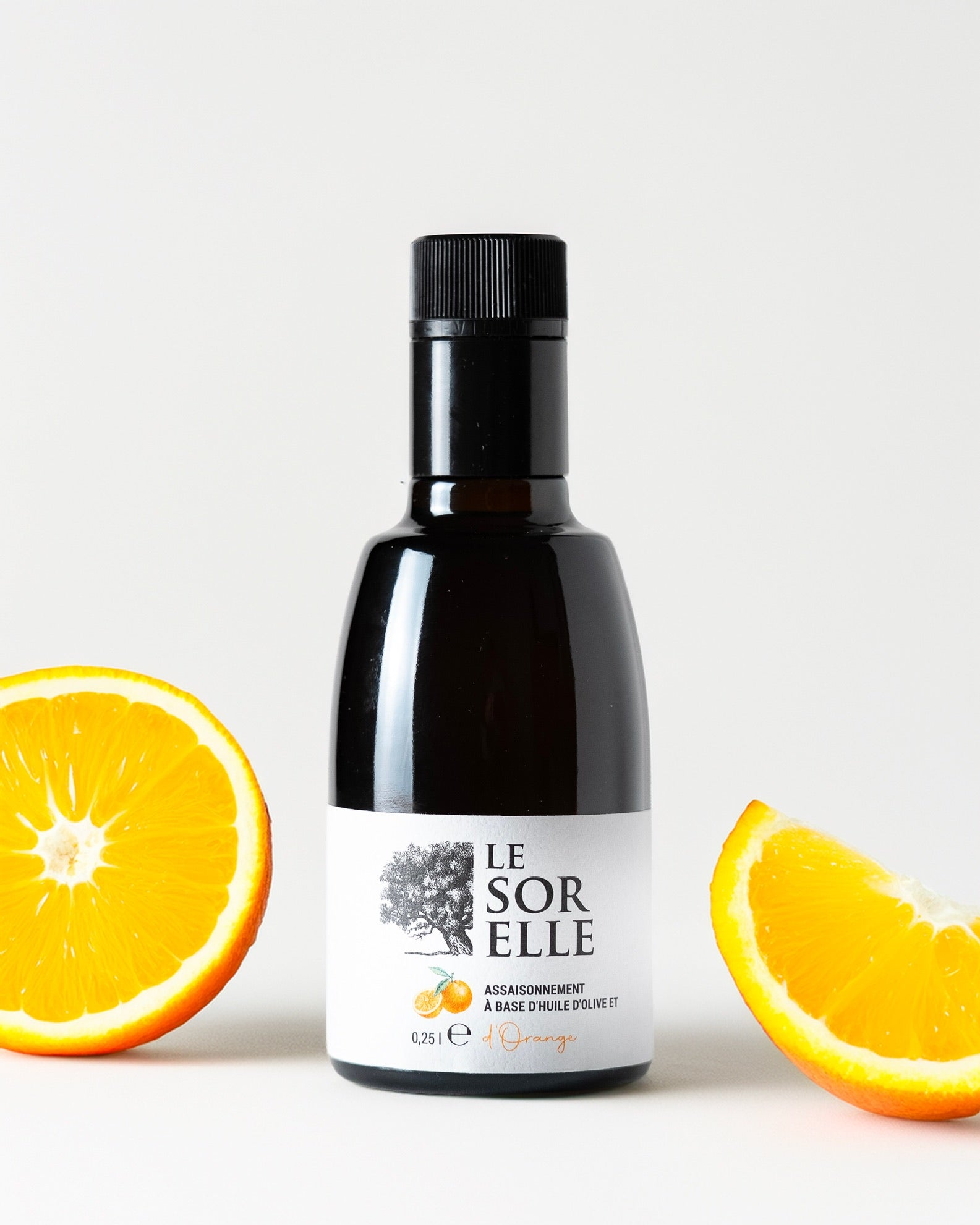 Huile d'olive à l'orange 30% - Pressage simultané sans arôme ajouté