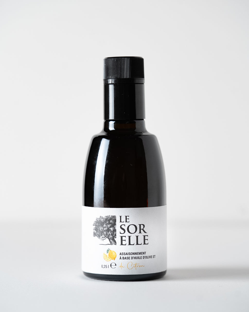 Huile d'olive au citron 30% - Pressage simultané sans arôme ajouté