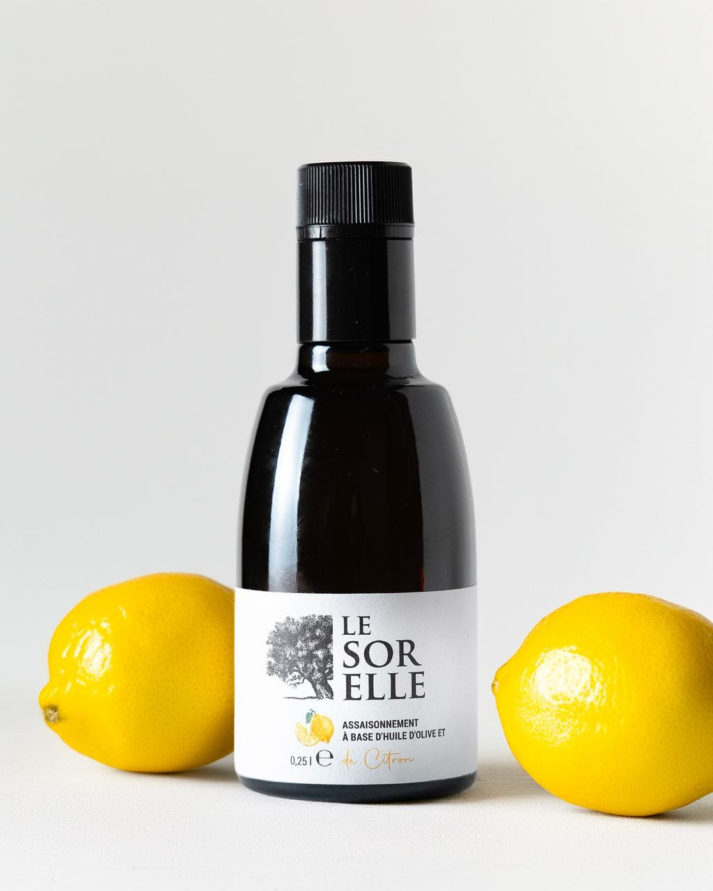 Huile d'olive au citron 30% - Pressage simultané sans arôme ajouté